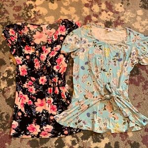 Candies floral top bundle!